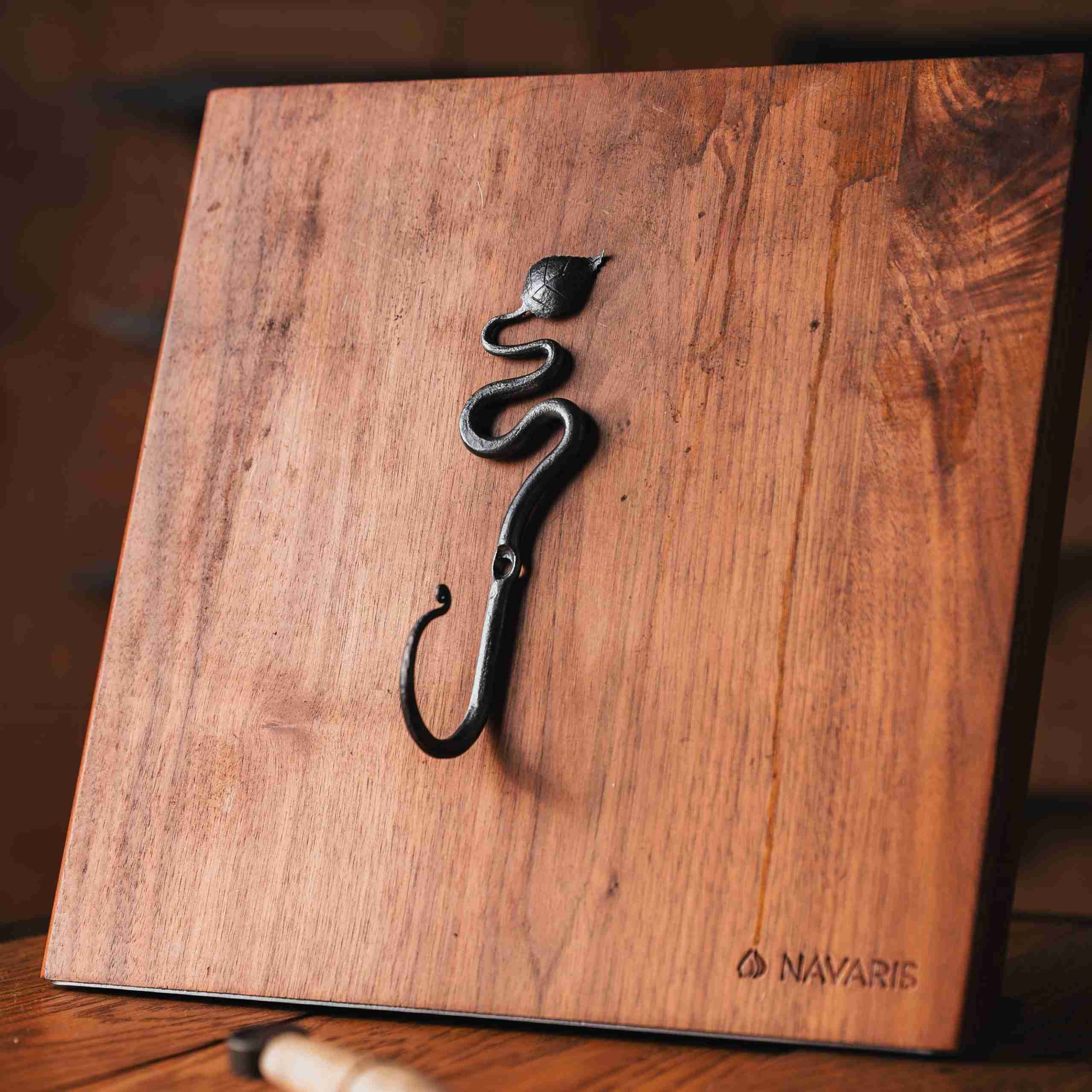 Handmade Leaf Hook