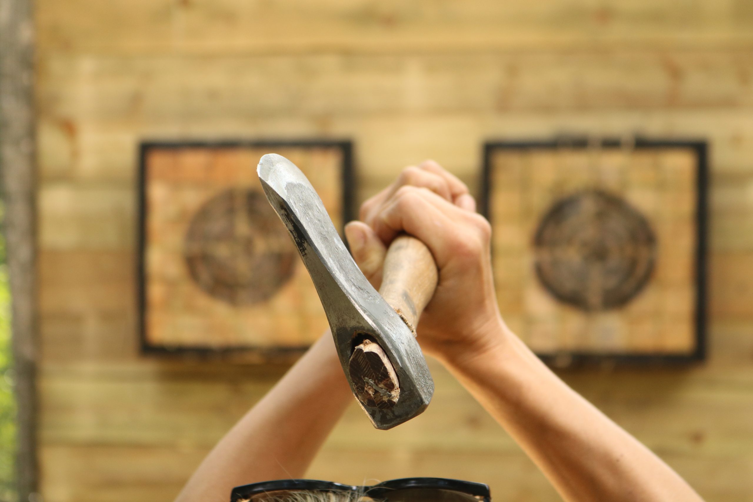 Axe throwing