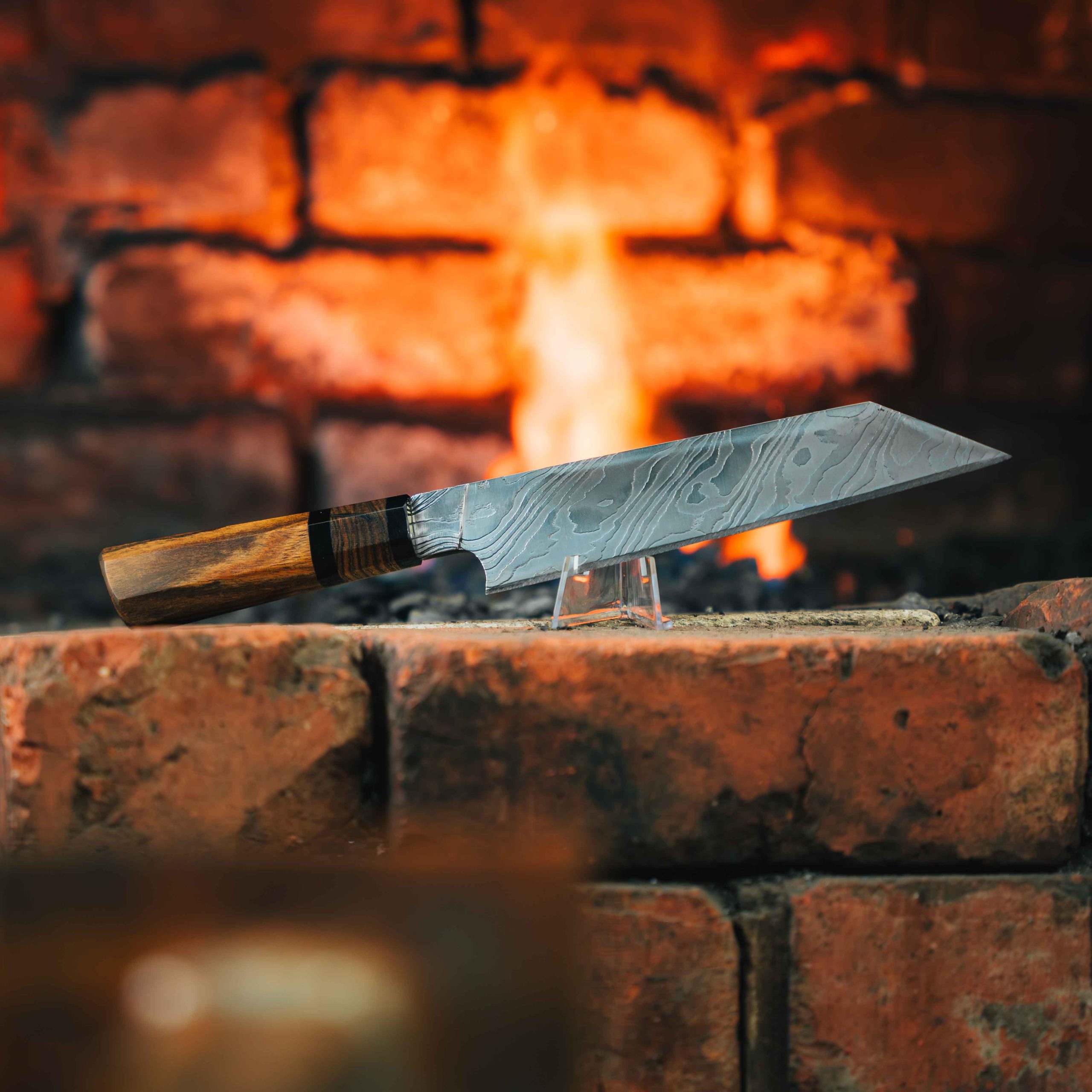 Damascus knife