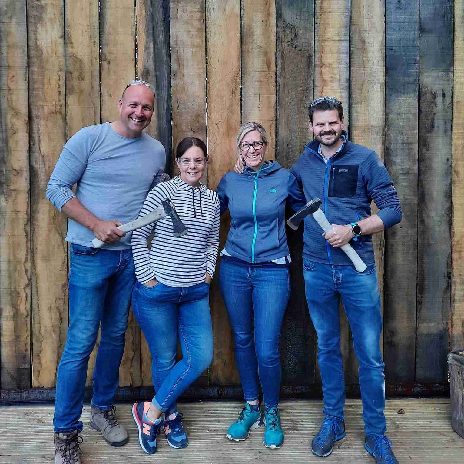 Group of axe makers