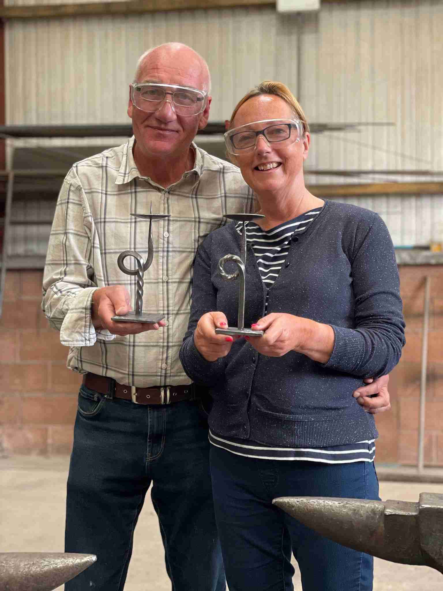 Candle stick couple
