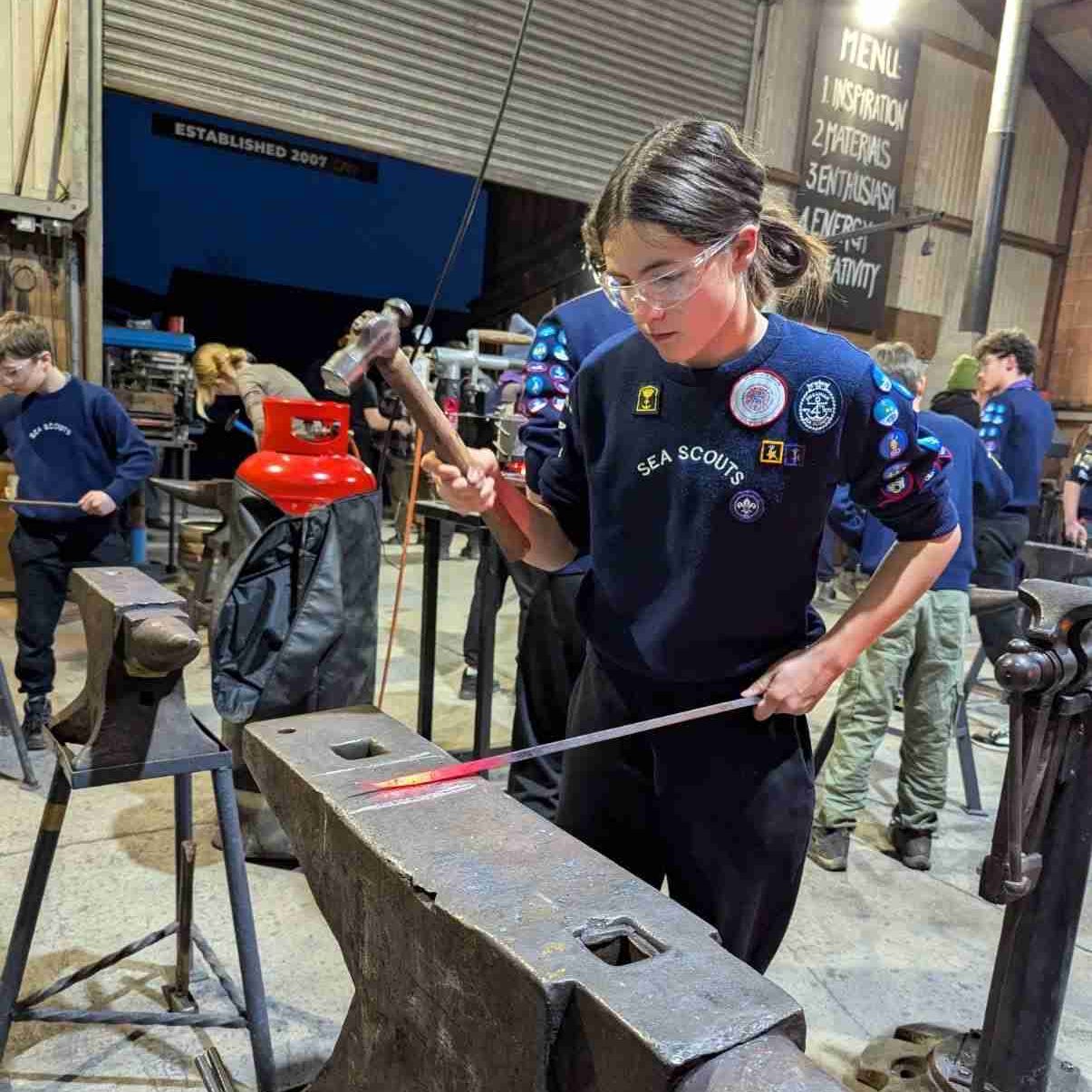 Sea Scouts Forging